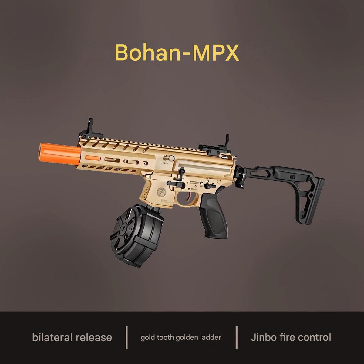 Bohan MPX Fire Control Electric High-Speed Gel Blaster
