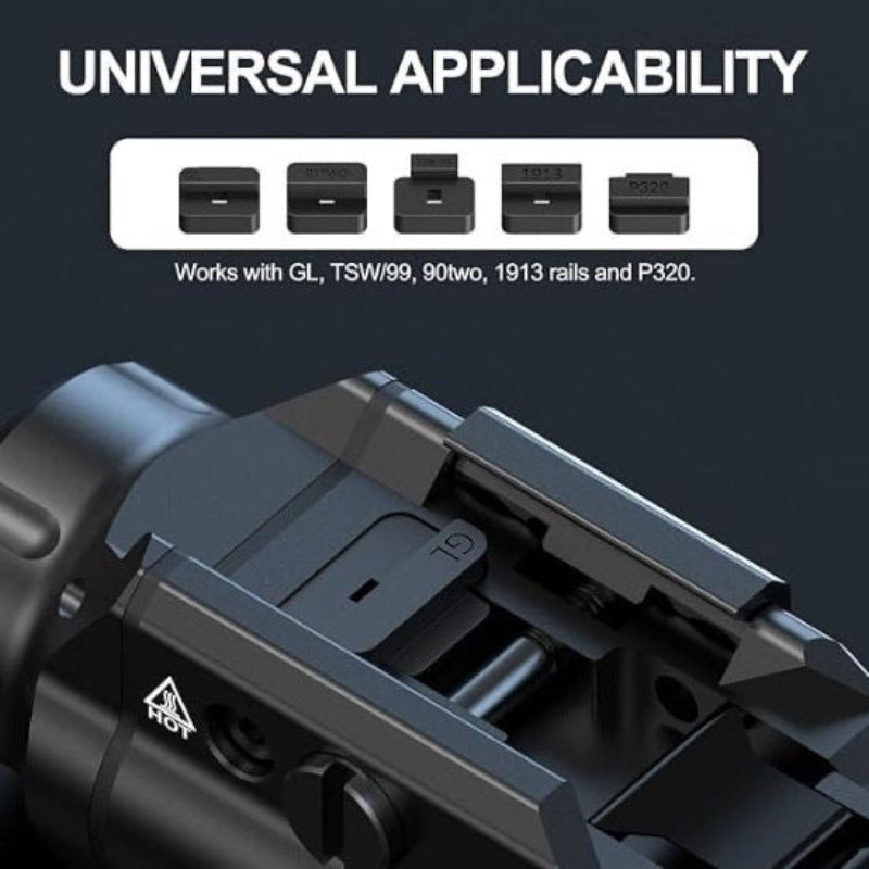 Multifunction High-Brightness Metal Tactical Flashlight