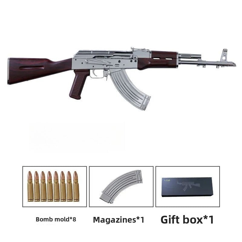 1:2.05 Metal Ak47 shell Ejection Detachable Model