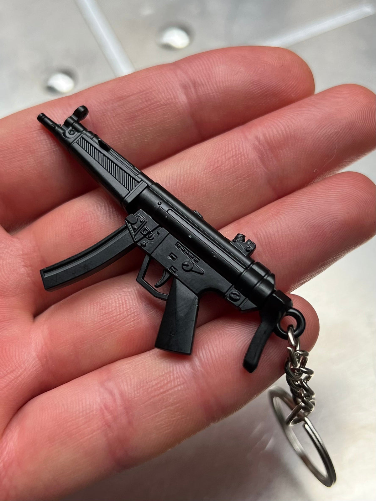 SMG MP-Style Keychain