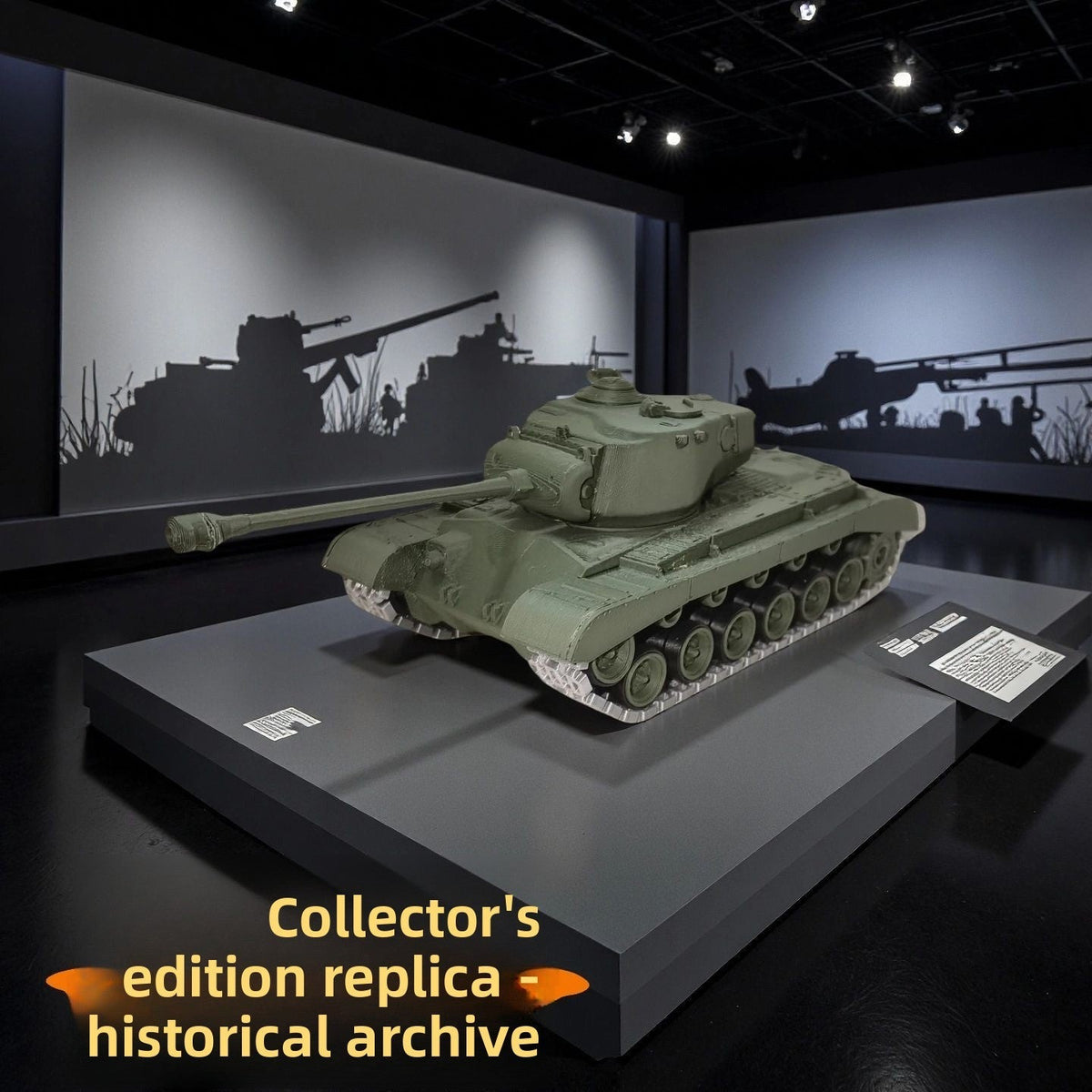 1:48 World War II US Army M26 Pershing Heavy Tank Model