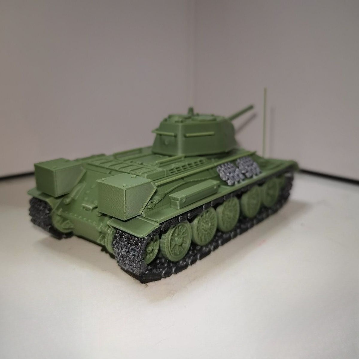 1:48 3D Printed T34-76 Soviet Main Battle Tank Model