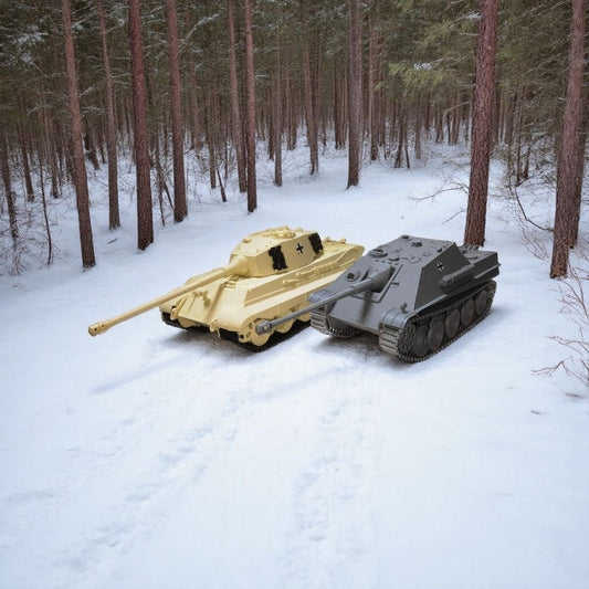 1:35 3D Printed Heavy Tank Model Of The German Jagdpanther/Tiger Ii