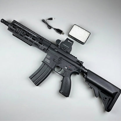 Carbon Fiber 416D-Style Gel Blaster With SMR Handguard (V2)