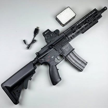 Carbon Fiber 416D-Style Gel Blaster With SMR Handguard (V2)