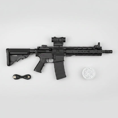 Carbon Fiber 416D-Style Gel Blaster With SMR Handguard (V2)