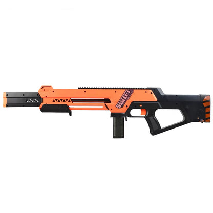 Worker Swift Hand-Pulled Foam Dart Blaster
