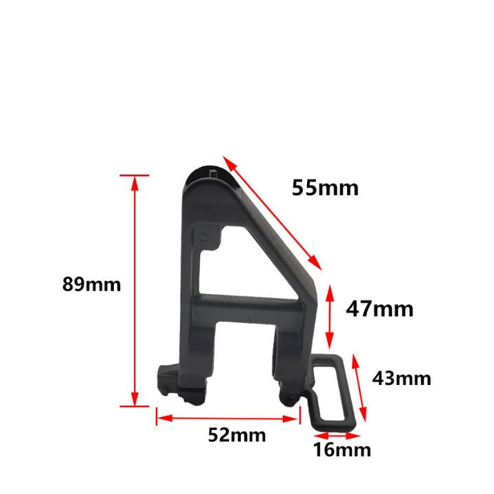 M4/M16 Metal Triangle Sight Accessories for Toy Blaster