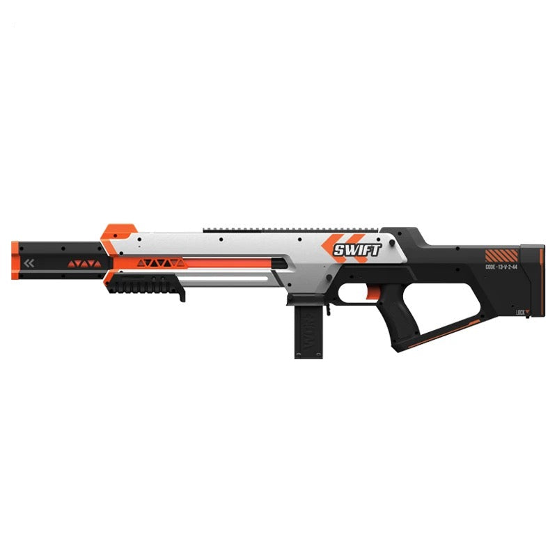 Worker Swift Hand-Pulled Foam Dart Blaster