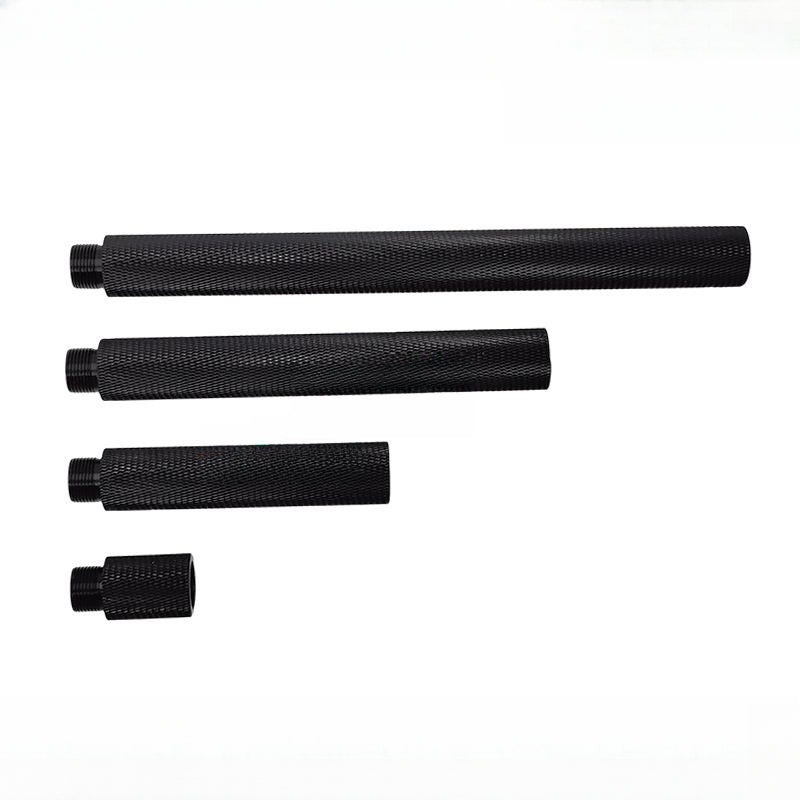 SLR Knurled Metal Sleeve 14mm CCW Extension Tube 4-Pieces