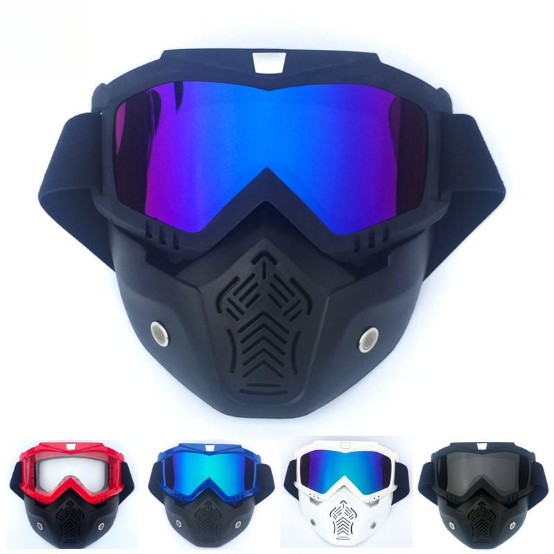 Harley Retro Tactical Mask Outdoor Windproof Goggles