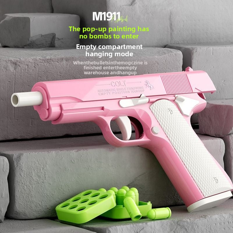 M1911 Manual Shell Ejection Pistol - Toy Gun Gift