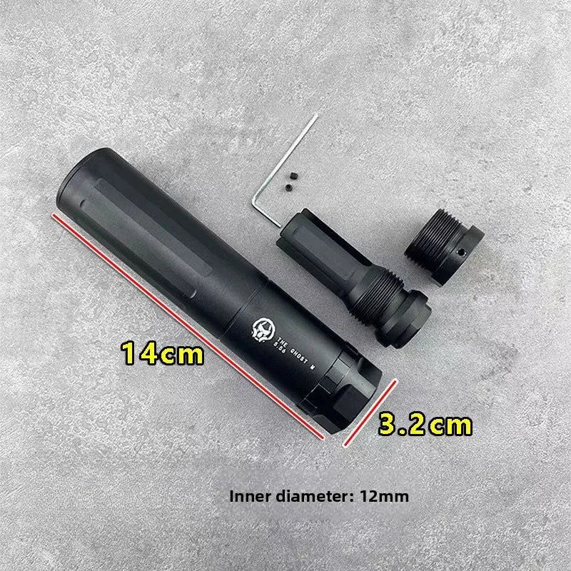 14mm CCW High Quality Quick Release Flash Hider Metal Silencer