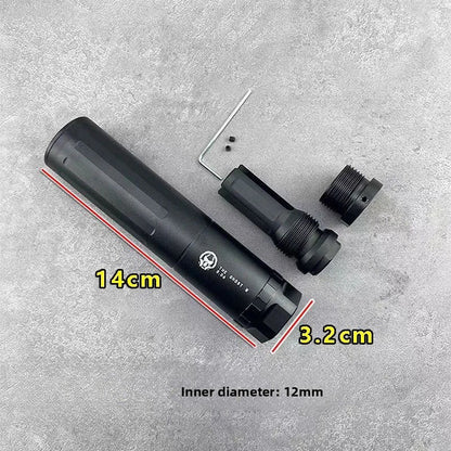 14mm CCW High Quality Quick Release Flash Hider Metal Silencer