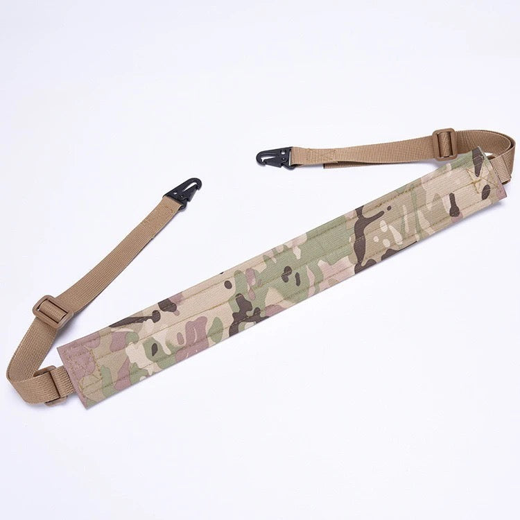 Outdoor Tactical Nylon Gun Crossbody Two-Point Strap