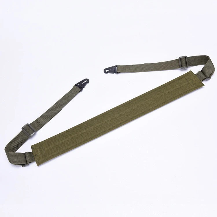 Outdoor Tactical Nylon Gun Crossbody Two-Point Strap