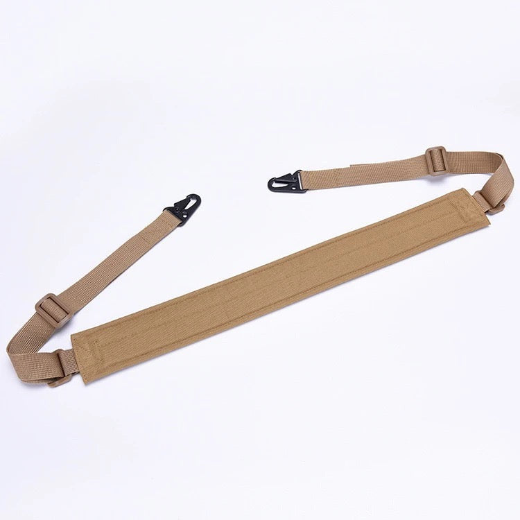 Outdoor Tactical Nylon Gun Crossbody Two-Point Strap