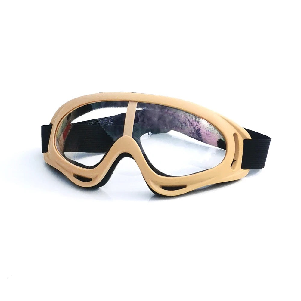 X400 Colorful Lens Adult Goggles Outdoor Wind And Sand Safety Glasses