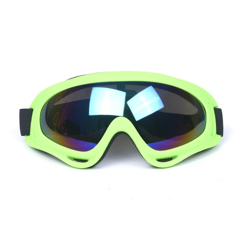 X400 Colorful Lens Adult Goggles Outdoor Wind And Sand Safety Glasses