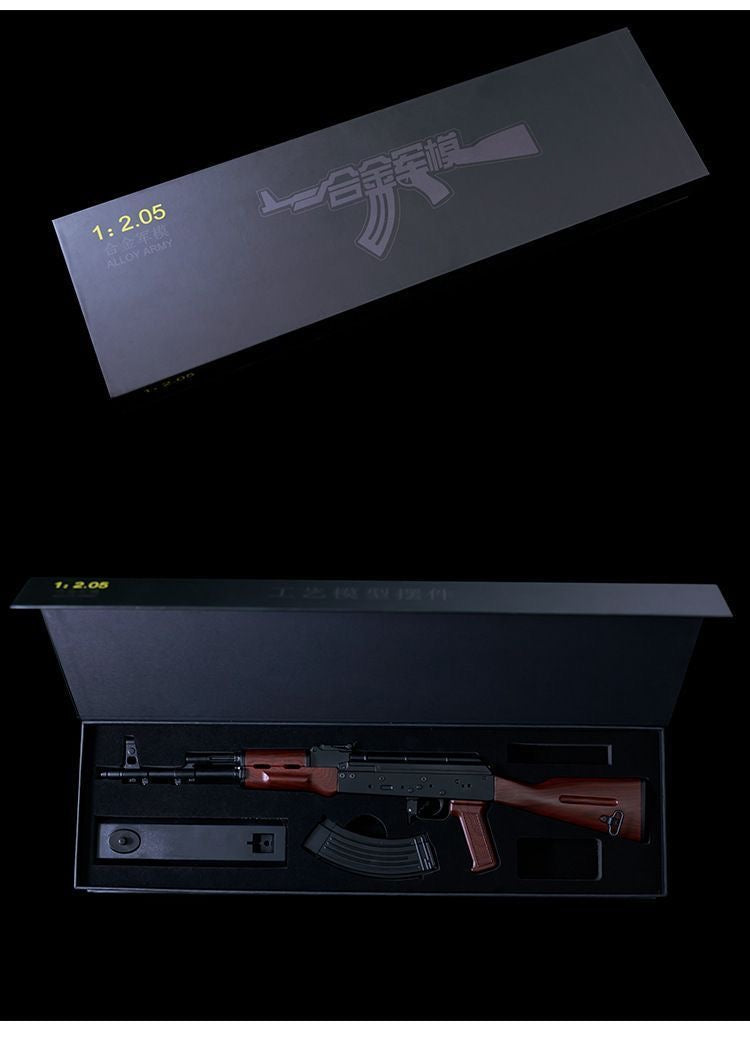 1:2.05 Metal Ak47 shell Ejection Detachable Model