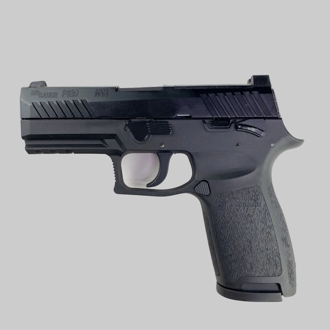 YH P320-M18 Manual Metal Shell Ejected Dart Blaster