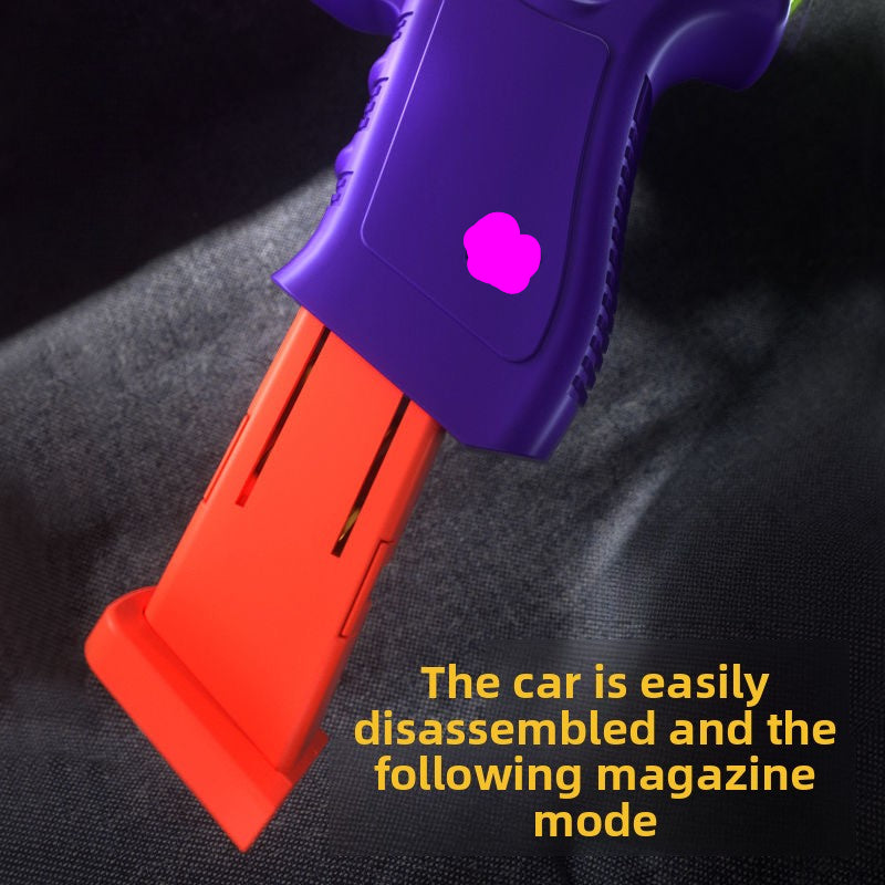 3D Printed Mini Shell Ejection Soft Bullet Gun - Children's Toy Gun