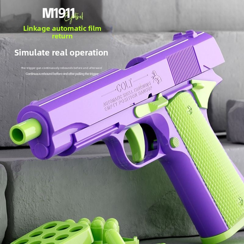 M1911 Manual Shell Ejection Pistol - Toy Gun Gift