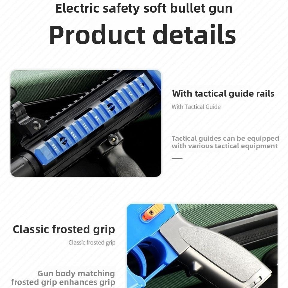 M416 Electric Continuous Firing Soft Bullet Toy Gun Dart Blaster