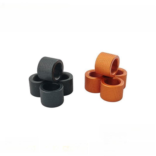 14mm CCW Metal Thread Protection Cap Thumb Nut for Toy Blaster