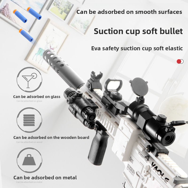 M416 Electric Continuous Firing Soft Bullet Toy Gun Dart Blaster