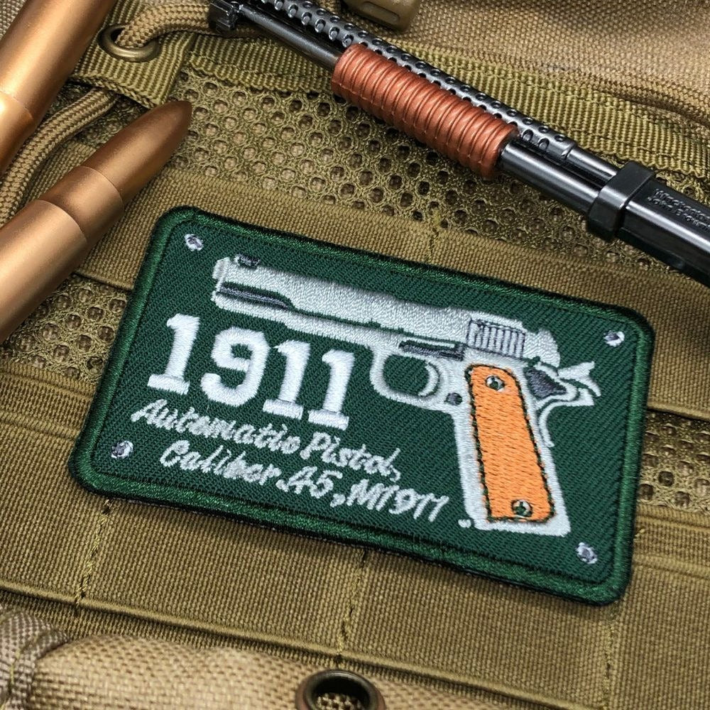1911 Tactical Morale Badge Embroidered Velcro