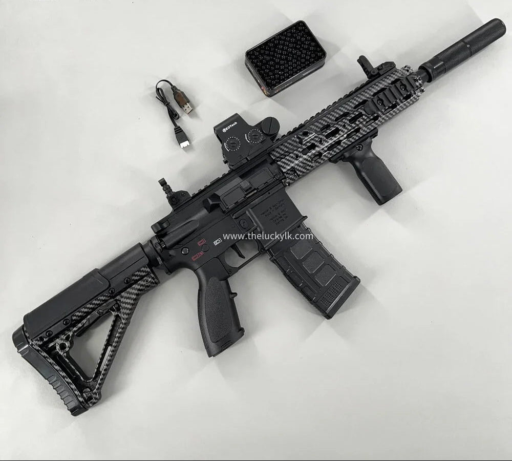 Carbon Fiber HK416D Gel Blaster With SMR Handguard