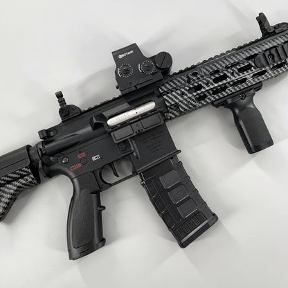 Carbon Fiber 416D-Style Gel Blaster With SMR Handguard (V2)