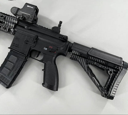 Carbon Fiber 416D-Style Gel Blaster With SMR Handguard (V2)