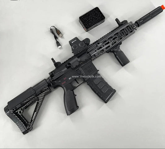 Carbon Fiber HK416D Gel Blaster With SMR Handguard
