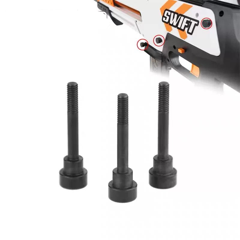 Worker Swift Hand-Pulled Foam Dart Blaster