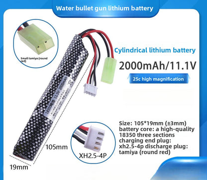 11.1V Toy Gun Lithium Battery Universal Battery