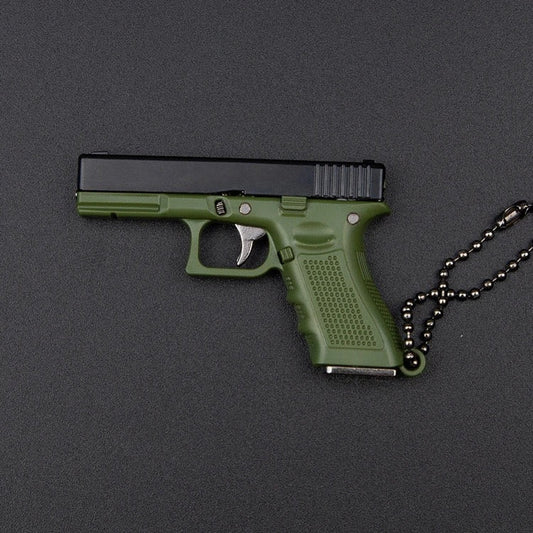 1:3.5 Mini G***K Metal Model Keychain