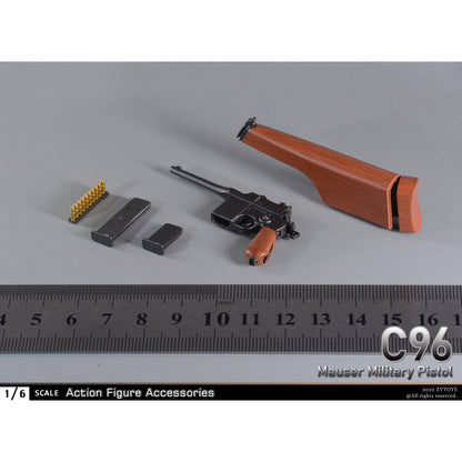 1:6 Mauser C96 Shell Ejection Toy Gun Model
