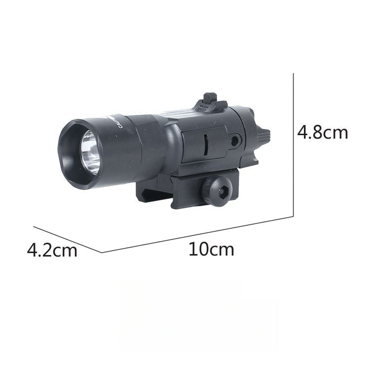 20mm Rail-Mounted Gel Toy Gun Flashlight Infrared
