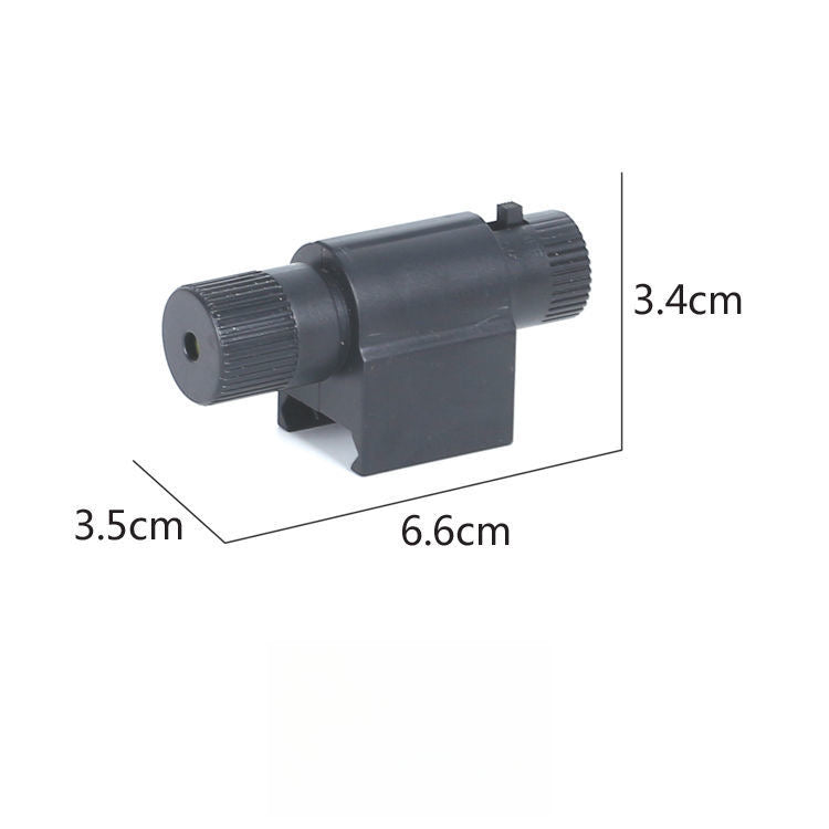 20mm Rail-Mounted Gel Toy Gun Flashlight Infrared