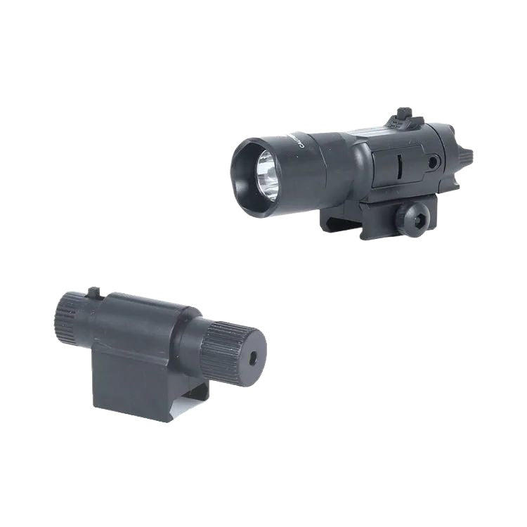 20mm Rail-Mounted Gel Toy Gun Flashlight Infrared