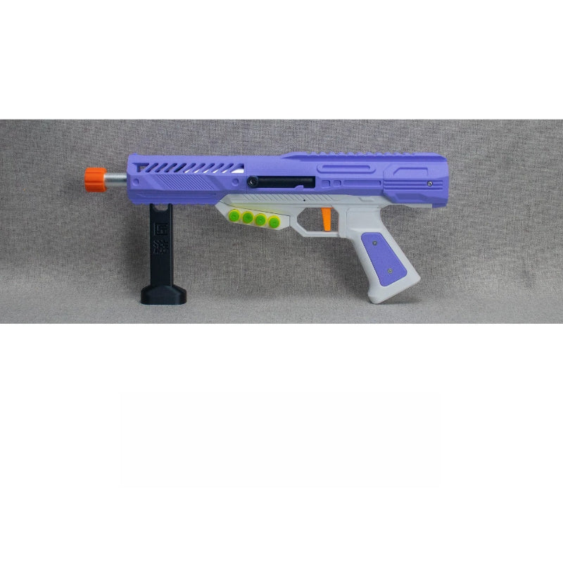 3D Print Manual Single-Shot Soft Bullet Gun