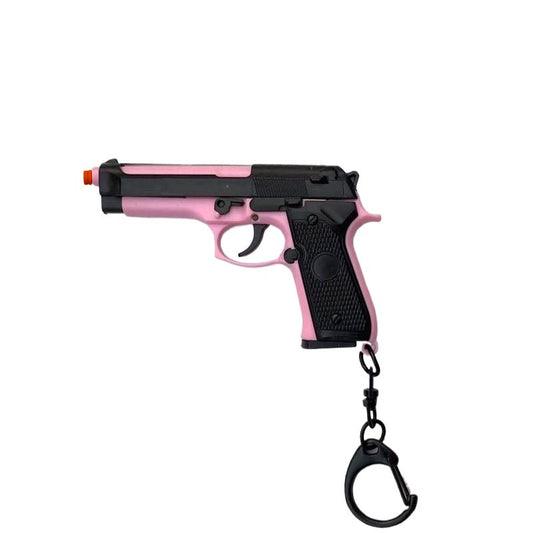 1:4 M92 Detachable Toy Pistol Model Keychain