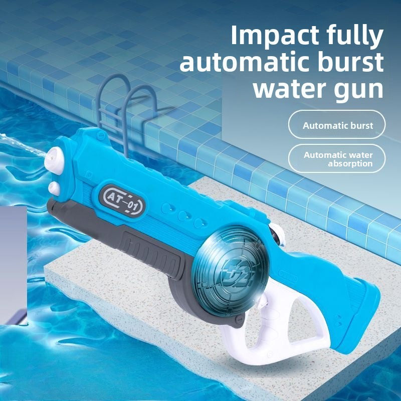 AT-01 Electric Continuous Automatic Water Suction High Pressure Powerful Water Gun