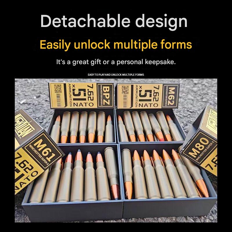 3D Printed 762mm Bullet Model Ornament