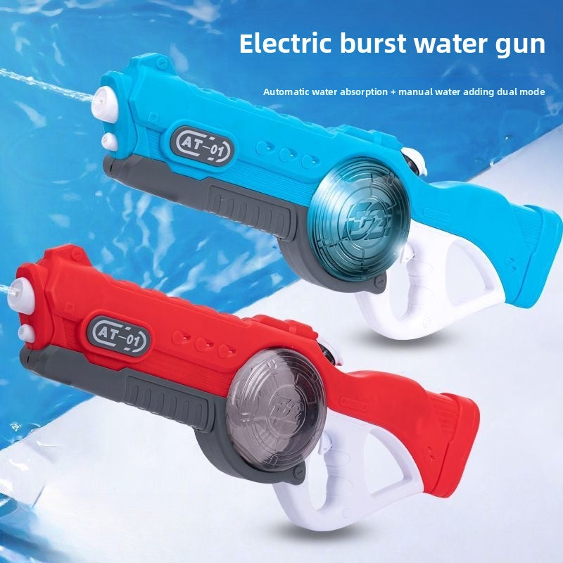AT-01 Electric Continuous Automatic Water Suction High Pressure Powerful Water Gun