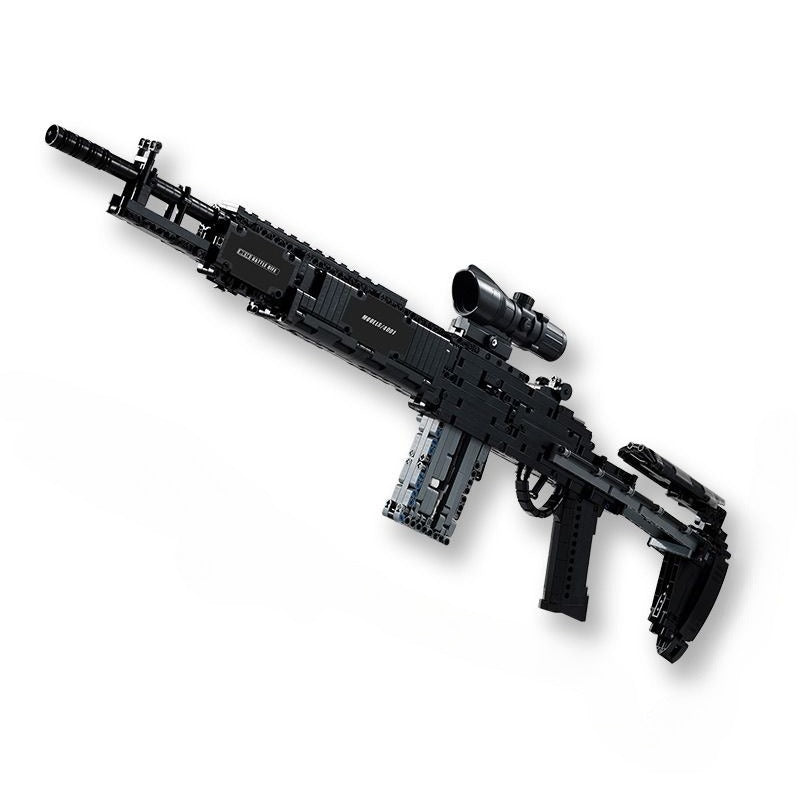 MK14 Building Block Toy Gun Model