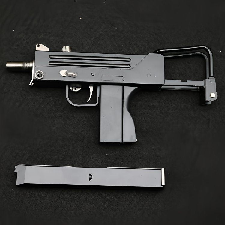 1:2.05 Metal Ingram M10 Detachable Shell-Ejecting Toy Gun Model