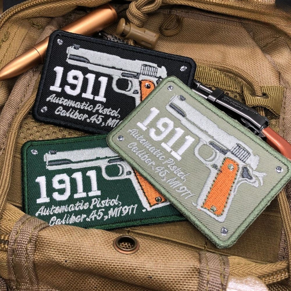 1911 Tactical Morale Badge Embroidered Velcro